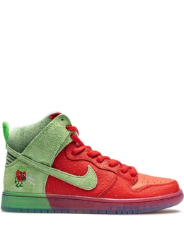 Nike: Красные кроссовки  SB Dunk High