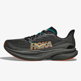 HOKA: Чёрные кроссовки 
