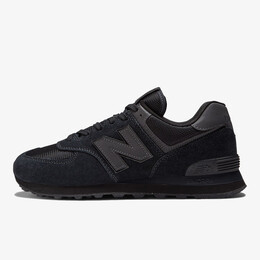 New Balance: Чёрные кроссовки  574