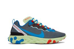 Nike: Зелёные кроссовки  React Element 55 SE