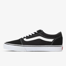 Vans: Чёрные кроссовки 