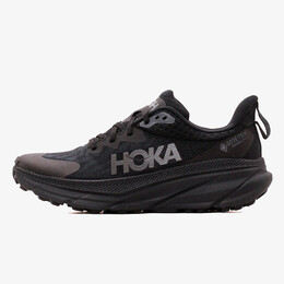 HOKA: Чёрные кроссовки 