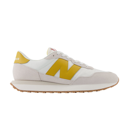 New Balance: Белые кроссовки  237