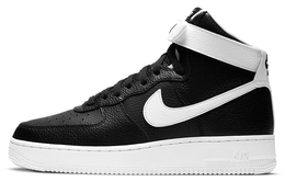 Nike: Чёрные кроссовки  Air Force 1 High