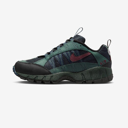 Nike: Тёмные кроссовки  Air