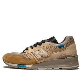 New Balance: Коричневые кроссовки  997