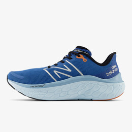 New Balance: Синие кроссовки 