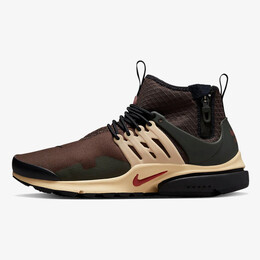 Nike: Чёрные кроссовки  Air Presto Mid Utility