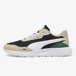 PUMA: Чёрные кроссовки 
