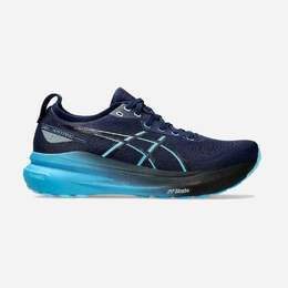 Asics: Синие кроссовки 