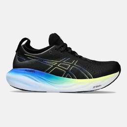 Asics: Чёрные кроссовки  Gel-Nimbus