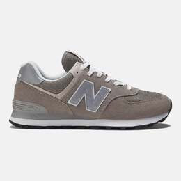 New Balance: Белые кроссовки  574