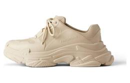 Balenciaga: Бежевые кроссовки  Triple S