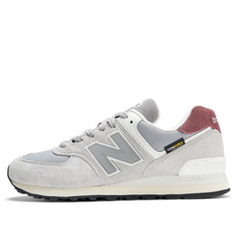 New Balance: Серые кроссовки  574