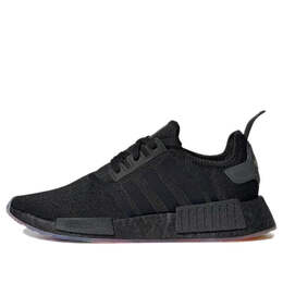 Adidas: Чёрные кроссовки  NMD_R1