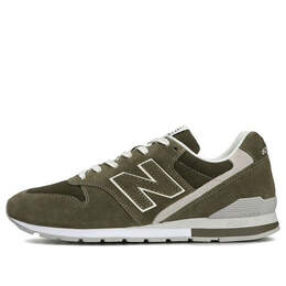 New Balance: Зелёные кроссовки 