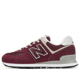 New Balance: Красные кроссовки  574