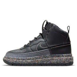 Nike: Чёрные кроссовки  Air Force 1