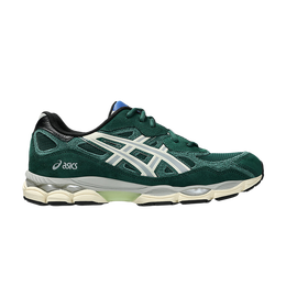 Asics: Зелёные кроссовки  Gel