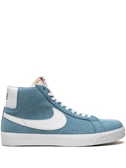 Nike: Синие кроссовки  SB Zoom Blazer Mid