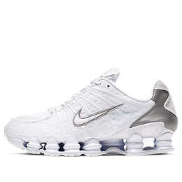 Nike: Белые кроссовки  Shox TL