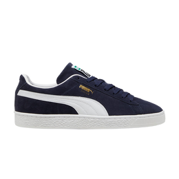 PUMA: Синие кроссовки  Suede Classic