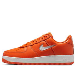 Nike: Оранжевые кроссовки  Air Force 1