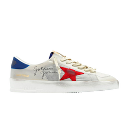 Golden Goose: Белые кроссовки  Stardan