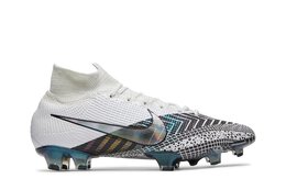 Nike: Белые кроссовки  Mercurial