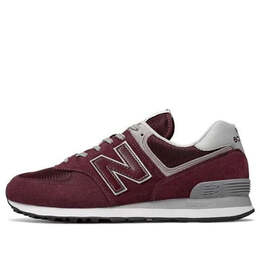 New Balance: Красные кроссовки  574