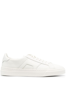 Santoni: Белые кроссовки 