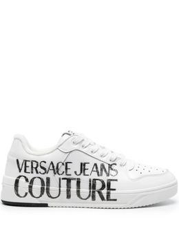 Versace Jeans Couture: Белые кроссовки 