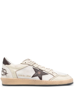 Golden Goose: Белые кеды  Ball Star