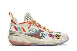 Adidas: Белые кроссовки  Dame 7