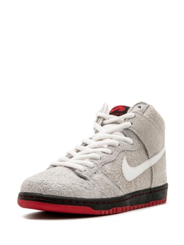 Nike: Бежевые кроссовки  SB Dunk High TRD