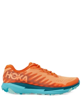 HOKA: Оранжевые кроссовки 