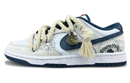 Nike: Серые кроссовки  Dunk
