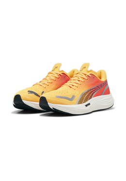 PUMA: Оранжевые кроссовки  Velocity Nitro