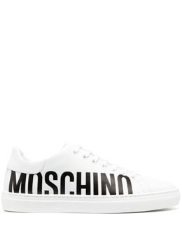 Moschino: Белые кеды 