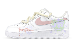 Nike: Белые кроссовки  Air Force 1