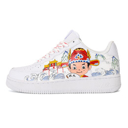 Nike: Белые кроссовки  Air Force 1