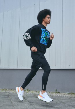 Nike: Белые кроссовки 