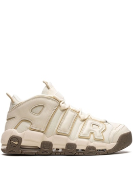 Nike: Бежевые кроссовки  Air More Uptempo