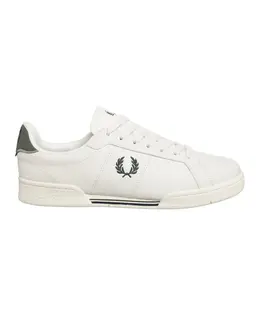 Fred Perry: Белые кроссовки 