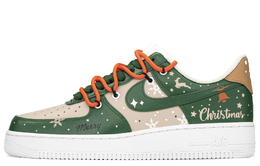 Nike: Оранжевые кроссовки  Air Force 1