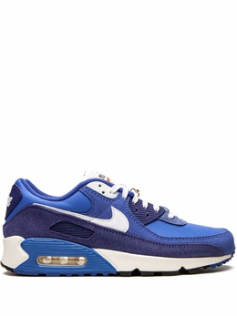 Nike: Синие кроссовки  Air Max 90 SE