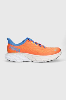 HOKA: Оранжевые кроссовки 