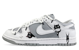 Nike: Чёрные кроссовки  Dunk