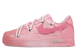 Nike: Розовые кроссовки  Air Force 1