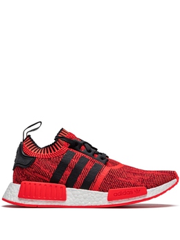 Adidas: Красные кроссовки  NMD_R1 Primeknit